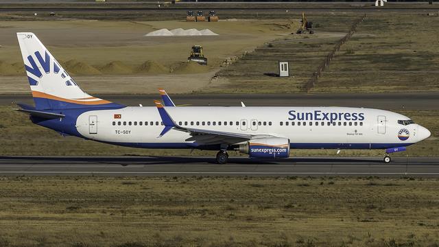 TC-SOY:Boeing 737-800:SunExpress